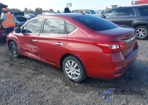 2016 Nissan Sentra Fe+ S/S/Sl/Sr/Sv from USA, damaged, VIN 3N1AB7APXGL656385